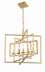 Capri Five Light Chandelier (336-GA)