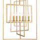 Capri Seven Light Chandelier (339-GA)