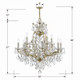 Maria Theresa 13 Light Chandelier (4412-GD-CL-MWP)
