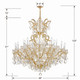 Maria Theresa 25 Light Chandelier (4424-GD-CL-SAQ)