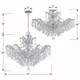 Maria Theresa Six Light Chandelier (4439-CH-CL-SAQ)