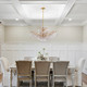 Maria Theresa Six Light Chandelier (4439-GD-CL-MWP)