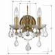 Filmore Two Light Wall Sconce (4452-GA-CL-MWP)
