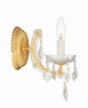 Maria Theresa One Light Wall Sconce (4471-GD-CL-MWP)