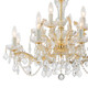 Maria Theresa 12 Light Chandelier (4479-GD-CL-SAQ)