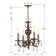 Paris Market Four Light Mini Chandelier (5024-VB-CL-MWP)