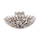 Crystorama - 505-SA - Four Light Semi Flush Mount - Broche - Antique Silver