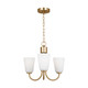 Miles Three Light Chandelier (GLC1123SB)