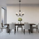 Miles Five Light Chandelier (GLC1145MBK)