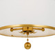 Broche Three Light Chandelier (513-GA)
