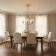 Miles Five Light Chandelier (GLC1145SB)
