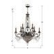 Vanderbilt 12 Light Chandelier (5168-EB-CL-MWP)