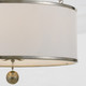 Broche Six Light Chandelier (518-SA)