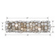 Palla Four Light Bathroom Vanity (526-SA)