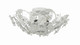Crystorama - 5316-AW - Six Light Semi Flush Mount - Paris Market - Antique White