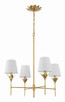Broche Four Light Chandelier (534-GA)
