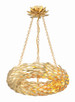 Crystorama - 535-GA - LED Chandelier - Broche - Antique Gold