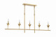 Broche Five Light Chandelier (537-GA)