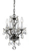 Crystorama - 5534-EB-CL-SAQ - Four Light Chandelier - Welton - English Bronze