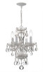 Crystorama - 5534-WW-CL-MWP - Four Light Mini Chandelier - Welton - Wet White