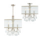 Hampton Three Light Mini Chandelier (5623-CH)