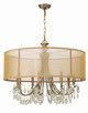 Hampton Eight Light Chandelier (5628-AB)