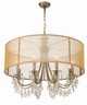 Hampton Eight Light Chandelier (5628-AB)
