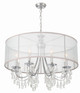 Hampton Eight Light Chandelier (5628-CH)