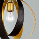 Luna One Light Mini Chandelier (580-EB-GA)