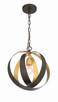 Luna One Light Mini Chandelier (580-EB-GA)