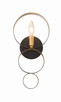 Luna One Light Wall Sconce (581-EB-GA)