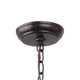Luna Four Light Mini Chandelier (584-EB-GA)