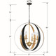 Luna Six Light Chandelier (585-EB-GA)