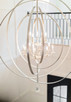 Luna Nine Light Chandelier (587-SA)