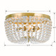 Rylee Three Light Flush Mount (600-GA)