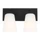 Generation Lighting - GLV1052MBK - Vanity - Miles - Midnight Black
