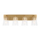 Generation Lighting - GLV1064SB - Vanity - Miles - Satin Brass