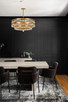 Perla Six Light Chandelier (6108-GA)