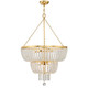 Rylee Eight Light Chandelier (610-GA)