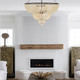 Rylee 12 Light Chandelier (612-FB)