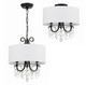 Othello Three Light Mini Chandelier (6623-MK-CL-MWP)