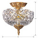 Milton Two Light Semi Flush Mount (66-CT-OB)