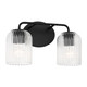Eisele Two Light Vanity (GLV1132MBK)