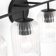 Eisele Four Light Vanity (GLV1134MBK)