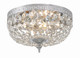 Crystorama - 710-CH-CL-MWP - Two Light Flush Mount - Waltham - Polished Chrome