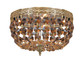 Crystorama - 710-OB-GT-MWP - Two Light Flush Mount - Waltham - Olde Brass