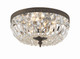 Crystorama - 712-EB-CL-MWP - Three Light Flush Mount - Waltham - English Bronze