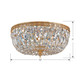 Waltham Three Light Flush Mount (712-OB-CL-I)