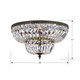 Waltham Four Light Flush Mount (718-EB-CL-MWP)