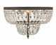 Waltham Four Light Flush Mount (718-EB-CL-MWP)